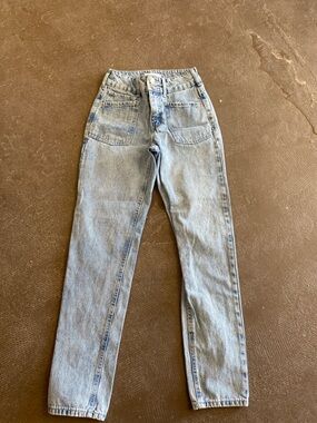 Women’s Light Blue Skinny Jeans - High Rise Slim Fit